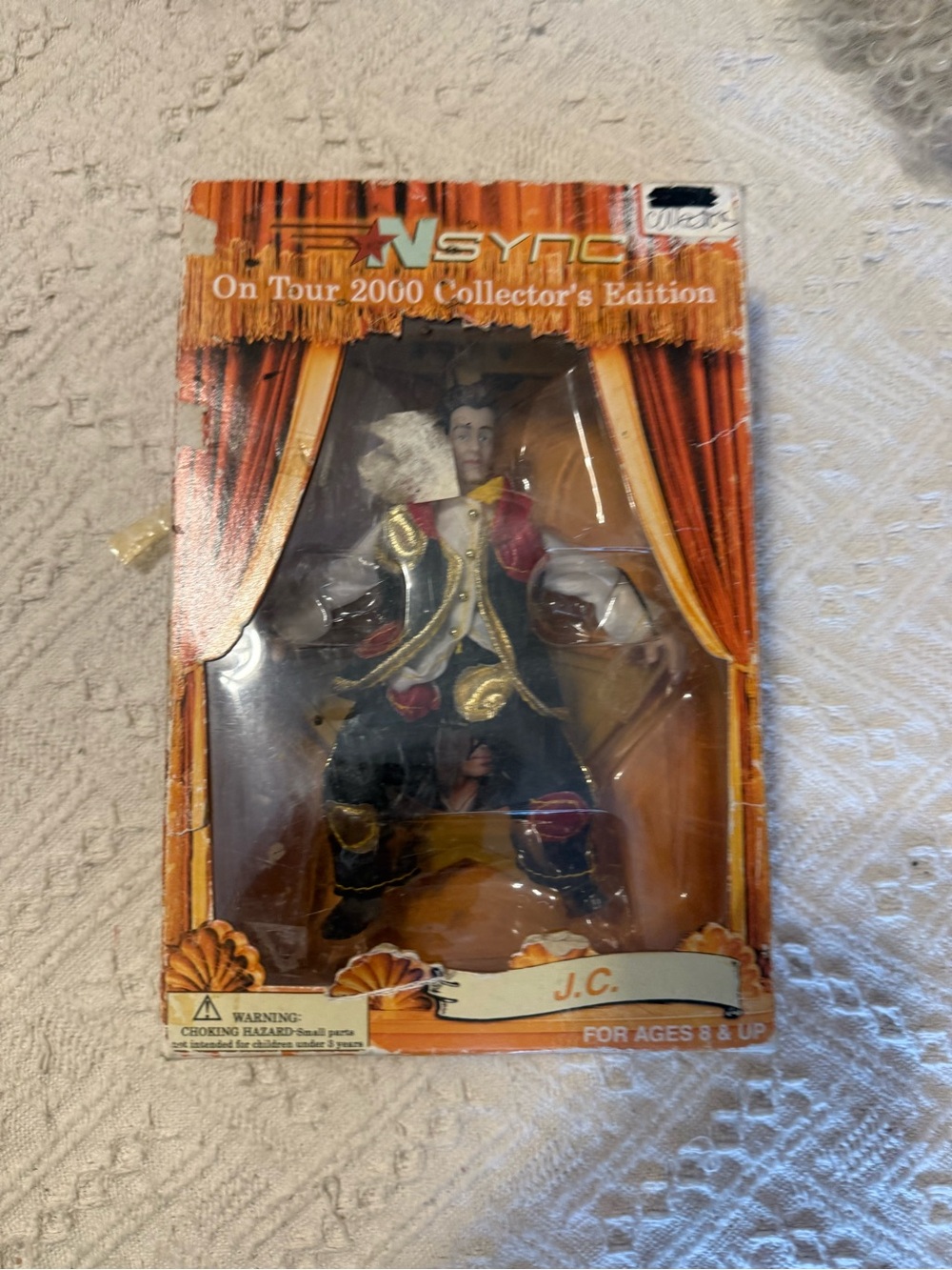 J.C. On Tour 2000 Collector's Edition Action Figure - Black & Gold